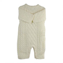 Load image into Gallery viewer, Aran Knitted 1 Piece Suit/romper