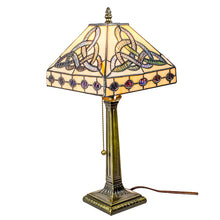 Load image into Gallery viewer, Trinity Lamp -- Tiffany Style