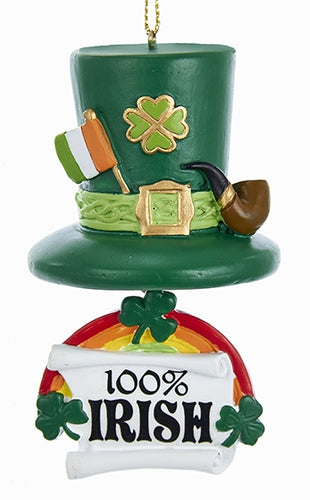 Irish Top Hat Ornament