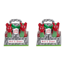 Load image into Gallery viewer, Baby Welsh Dragon Salt and Pepper Shaker Set
