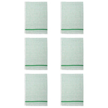 Load image into Gallery viewer, Packs of Poli-Dri Green Cotton Tea Towel