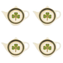 Load image into Gallery viewer, Gaelsong Shamrock Celtic Teabag Holder
