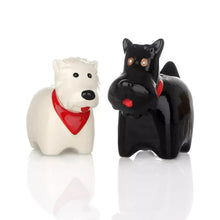Load image into Gallery viewer, Scottie &amp; Westie Salt &amp; Pepper