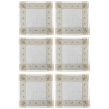 Load image into Gallery viewer, Packs of Kinsale Shamrock Embroidered Tablecloth 36x36