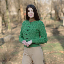 Load image into Gallery viewer, Ladies Cable Cardigan