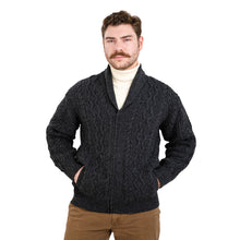 Load image into Gallery viewer, Mens Zipper Knit Cardigan