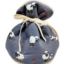 Load image into Gallery viewer, Packs of Fluffy Flock Grey Irish Sheep Muff Cosy