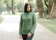 Load image into Gallery viewer, Ladies Side Button Sweater