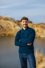 Load image into Gallery viewer, Men's Shawl Collar Fisherman Sweater