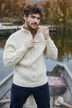 Load image into Gallery viewer, Men's Wool Half Zip Sweater