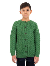 Load image into Gallery viewer, Kids Aran Cardigan