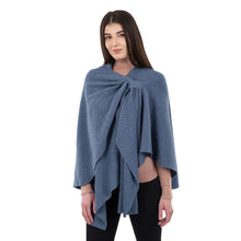 Load image into Gallery viewer, Lambswool Draped Shawl