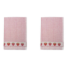 Load image into Gallery viewer, Samuel Lamont Poli Dri Jacquard Strawberry Tea Towel