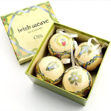 Load image into Gallery viewer, Irish Symbols Designed Christmas Baubles Set of 4
