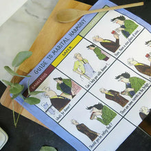 Load image into Gallery viewer, Tottering Guide to Marital Harmony Tea Towel