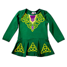 Load image into Gallery viewer, Baby Irish Dancer Dress Vest with Celtic Detail