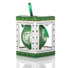 Load image into Gallery viewer, Emblems of Ireland Christmas Bauble