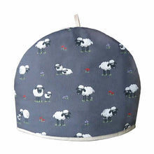 Load image into Gallery viewer, Packs of Fluffy Flock Grey Irish Sheep Quilted Tea Cosy