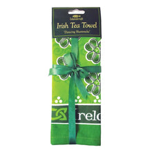 Load image into Gallery viewer, Shamrocks Irish Tea Towel