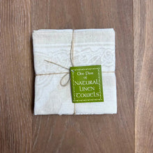 Load image into Gallery viewer, Celtic Natural Linen Tea Towel-Set of 2