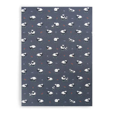Load image into Gallery viewer, Packs of Fluffy Flock Grey Irish Sheep Cotton Tea Towel