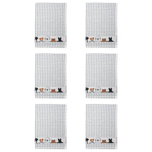 Load image into Gallery viewer, Packs of Poli-Dri Dogs Cotton Tea Towel