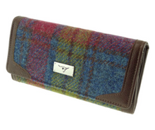 Load image into Gallery viewer, Ladies Harris Tweed Tartan Purse