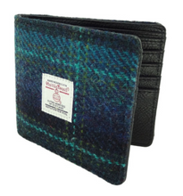 Load image into Gallery viewer, Men's Harris Tweed Tartan Wallet