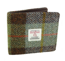 Load image into Gallery viewer, Men's Harris Tweed Tartan Wallet