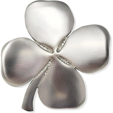 Load image into Gallery viewer, Four Leaf Clover Brass Wall Hanging Irish Blessing