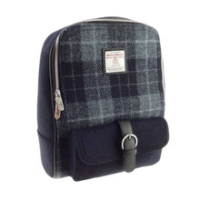 Load image into Gallery viewer, Two Tone Harris Tweed Naver Backpack