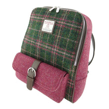 Load image into Gallery viewer, Two Tone Harris Tweed Naver Backpack