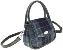 Load image into Gallery viewer, Harris Tweed Buchan Round Mini Handbag - Tartan Style