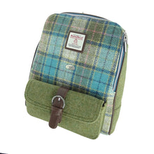 Load image into Gallery viewer, Two Tone Harris Tweed Naver Backpack