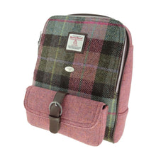 Load image into Gallery viewer, Two Tone Harris Tweed Naver Backpack