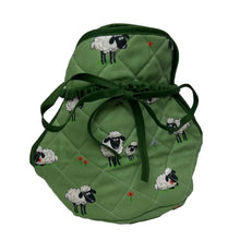Load image into Gallery viewer, Packs of Fluffy Flock Green Irish Sheep Muff Cosy
