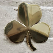 Load image into Gallery viewer, Shamrock Irish Mother Blessing Pewter Wall Art