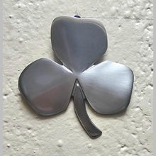 Load image into Gallery viewer, Shamrock Irish Mother Blessing Pewter Wall Art