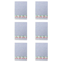 Load image into Gallery viewer, Packs of Poli-Dri Cherries Cotton Tea Towel