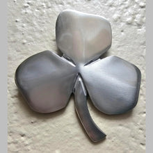 Load image into Gallery viewer, Shamrock Irish Wedding Blessing Pewter Wall Art