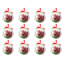 Load image into Gallery viewer, Highland Cow Tree Bauble
