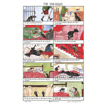 Load image into Gallery viewer, The Dog Rules Cotton Tea Towel