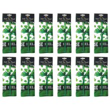 Load image into Gallery viewer, Scattered Shamrocks Irish Tea Towel