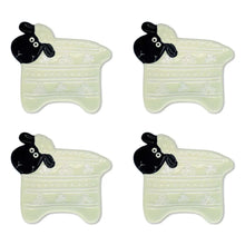 Load image into Gallery viewer, Hand Painted Ceramic Wooly Teabag Holder