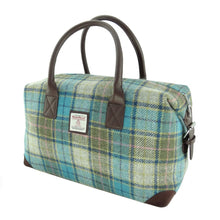 Load image into Gallery viewer, Harris Tweed Overnight Weekend Bag Tartan Design