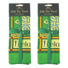 Load image into Gallery viewer, Celtic Tapestry Irish Tea Towel