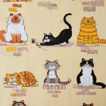 Load image into Gallery viewer, When The Cat's Away Cotton Tea Towel