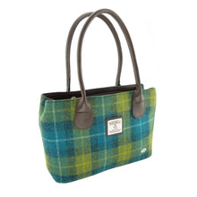 Load image into Gallery viewer, Harris Tweed Large Tartan Shoulder Tote Handbag