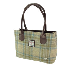 Load image into Gallery viewer, Harris Tweed Large Tartan Shoulder Tote Handbag