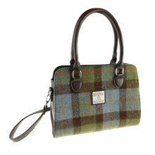 Load image into Gallery viewer, Authentic Tartan Harris Tweed Midi Tote Bag